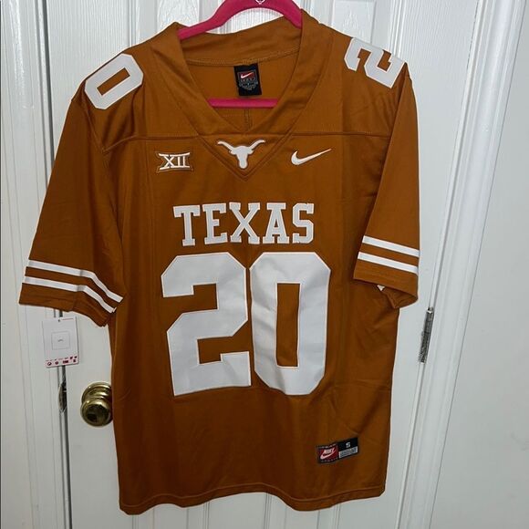 Texas Nike Orange white Men's Jersey